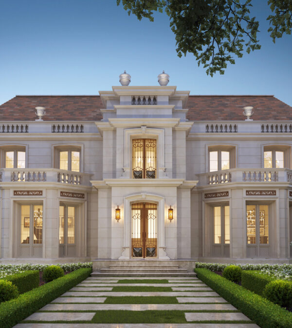 Classical House Façade residencys in poland how to buy