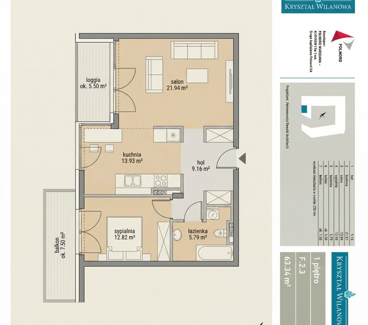Mieszkanie na sprzedaż - Warszawa, Wilanów, ul. Kazachska, Vilea Property Butique 15