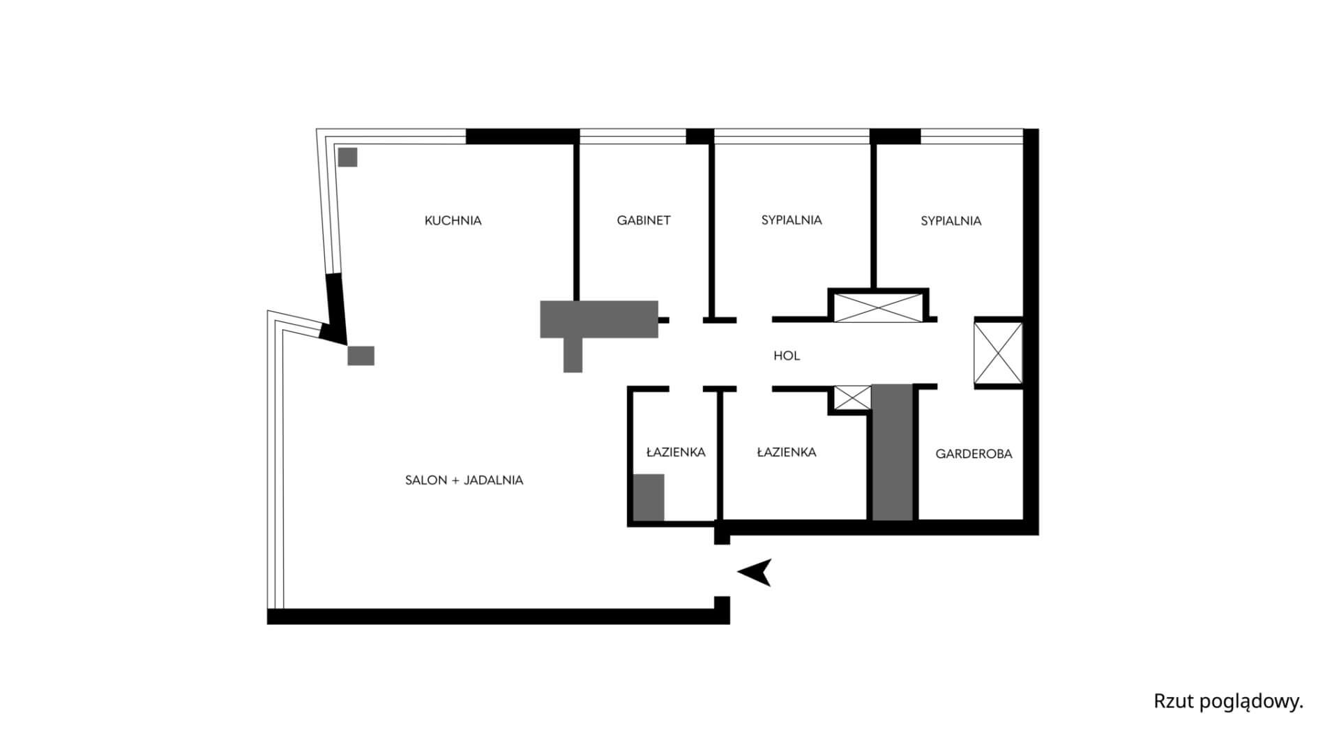 Mieszkanie na sprzedaż - Warszawa, Śródmieście, ul. Złota, Vilea Property Butique 17