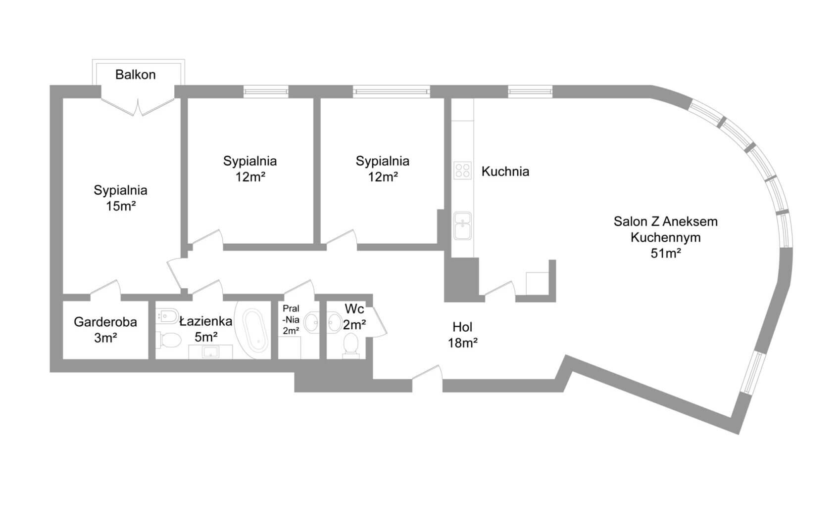 Mieszkanie na sprzedaż - Warszawa, Praga-Północ, ul. Stefana Okrzei, Vilea Property Butique 19