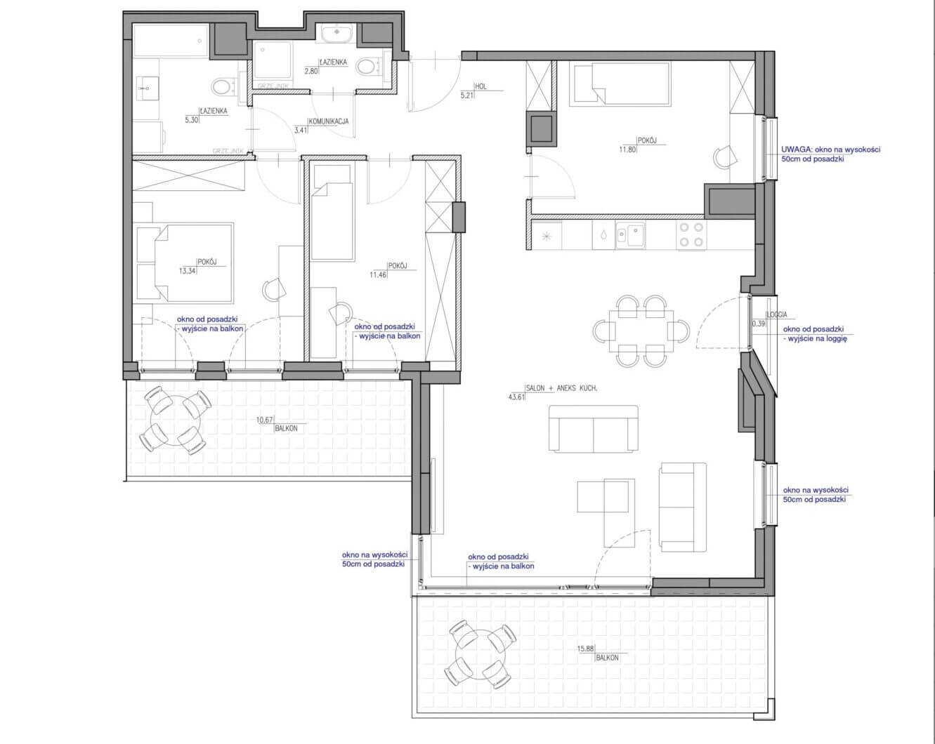 Mieszkanie do wynajęcia - Warszawa, Mokotów, ul. Kazimierzowska, Vilea Property Butique 7