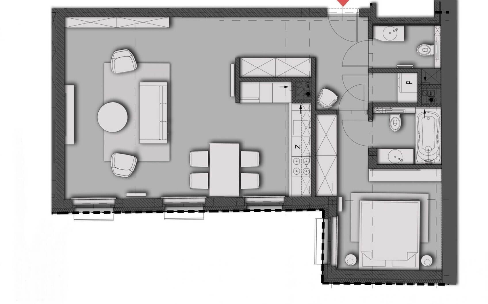 Mieszkanie do wynajęcia - Warszawa, Śródmieście, ul. Mokotowska, Vilea Property Butique 5