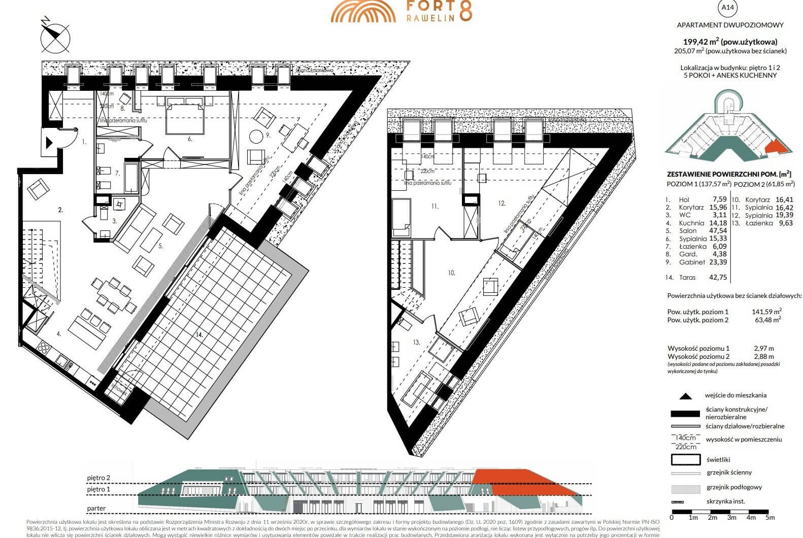 Mieszkanie na sprzedaż - Warszawa, Ursynów, ul. Fort Służew, Vilea Property Butique 2
