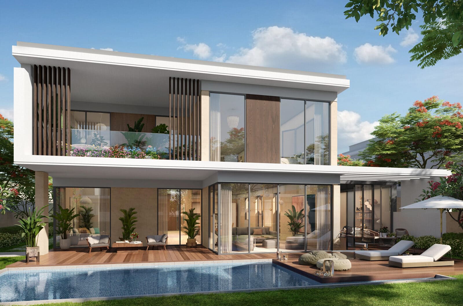 Dom na sprzedaż - Dubai, ul. Harmony, Tilal Al Ghaf, Vilea Property Butique 1