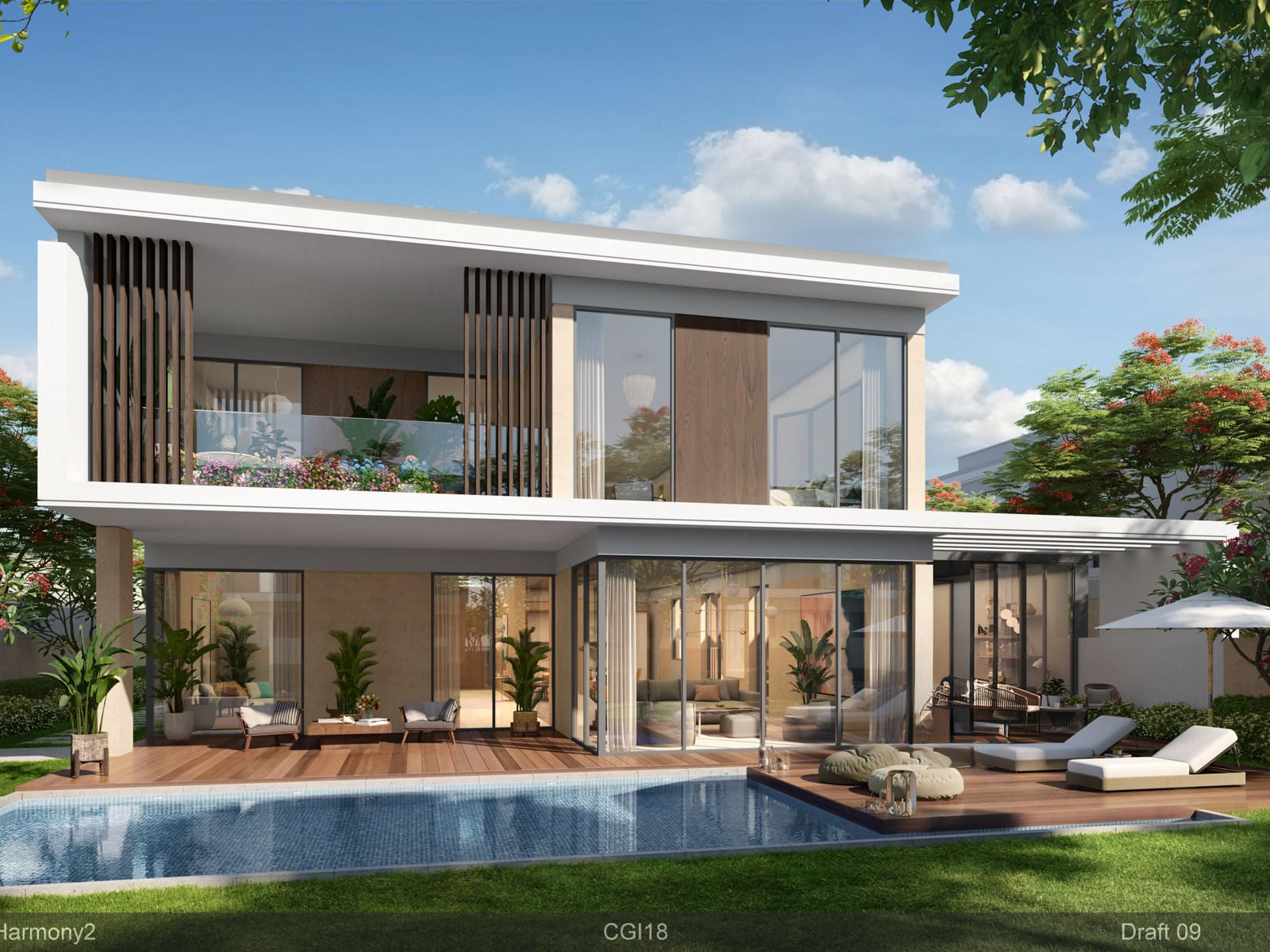 Dom na sprzedaż - Dubai, ul. Harmony, Tilal Al Ghaf, Vilea Property Butique 1