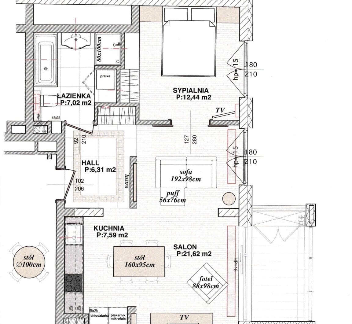 Mieszkanie do wynajęcia - Warszawa, Mokotów, ul. Adama Naruszewicza, Vilea Property Butique 19