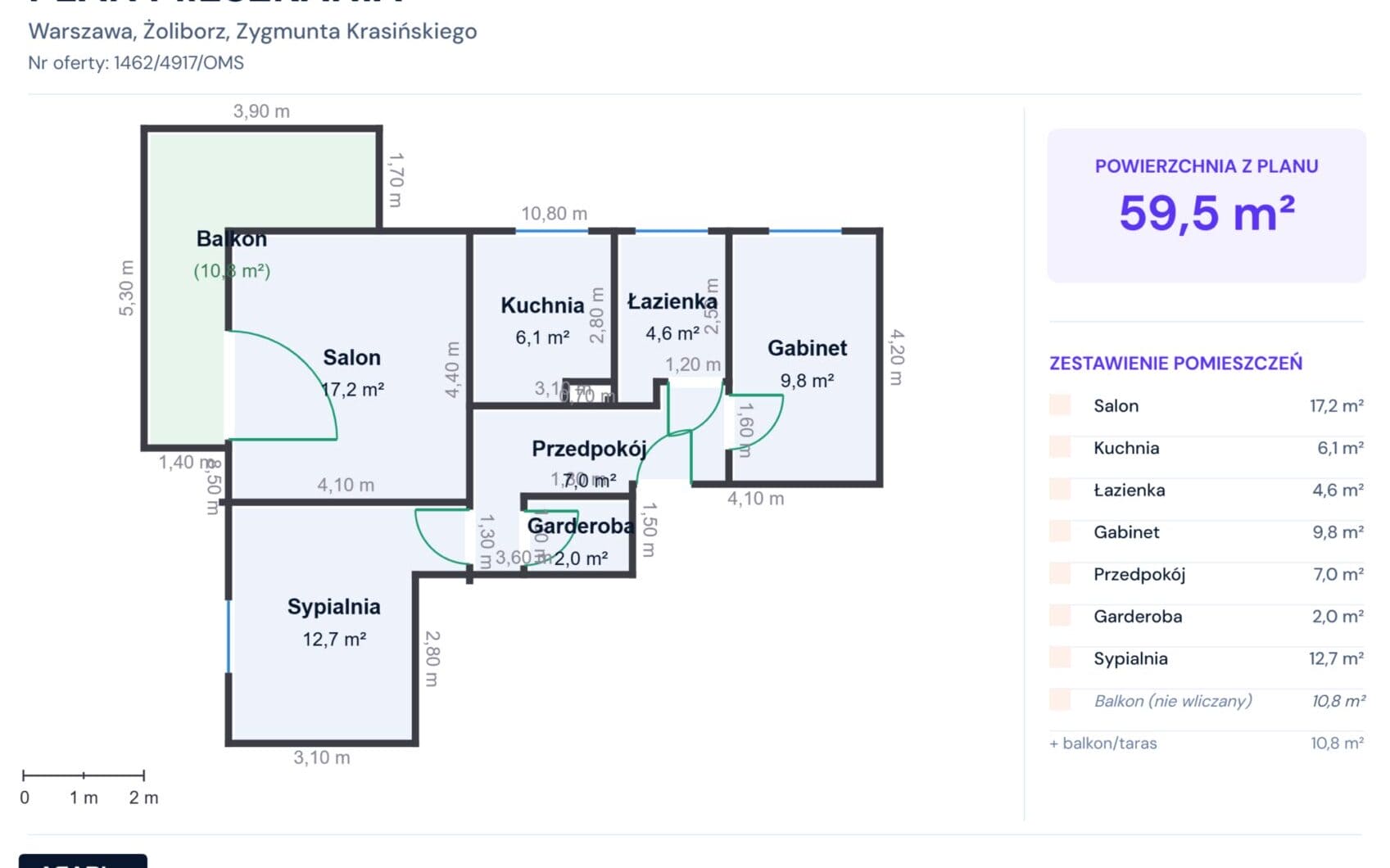 Mieszkanie na sprzedaż - Warszawa, Żoliborz, ul. Zygmunta Krasińskiego, Vilea Property Butique 9